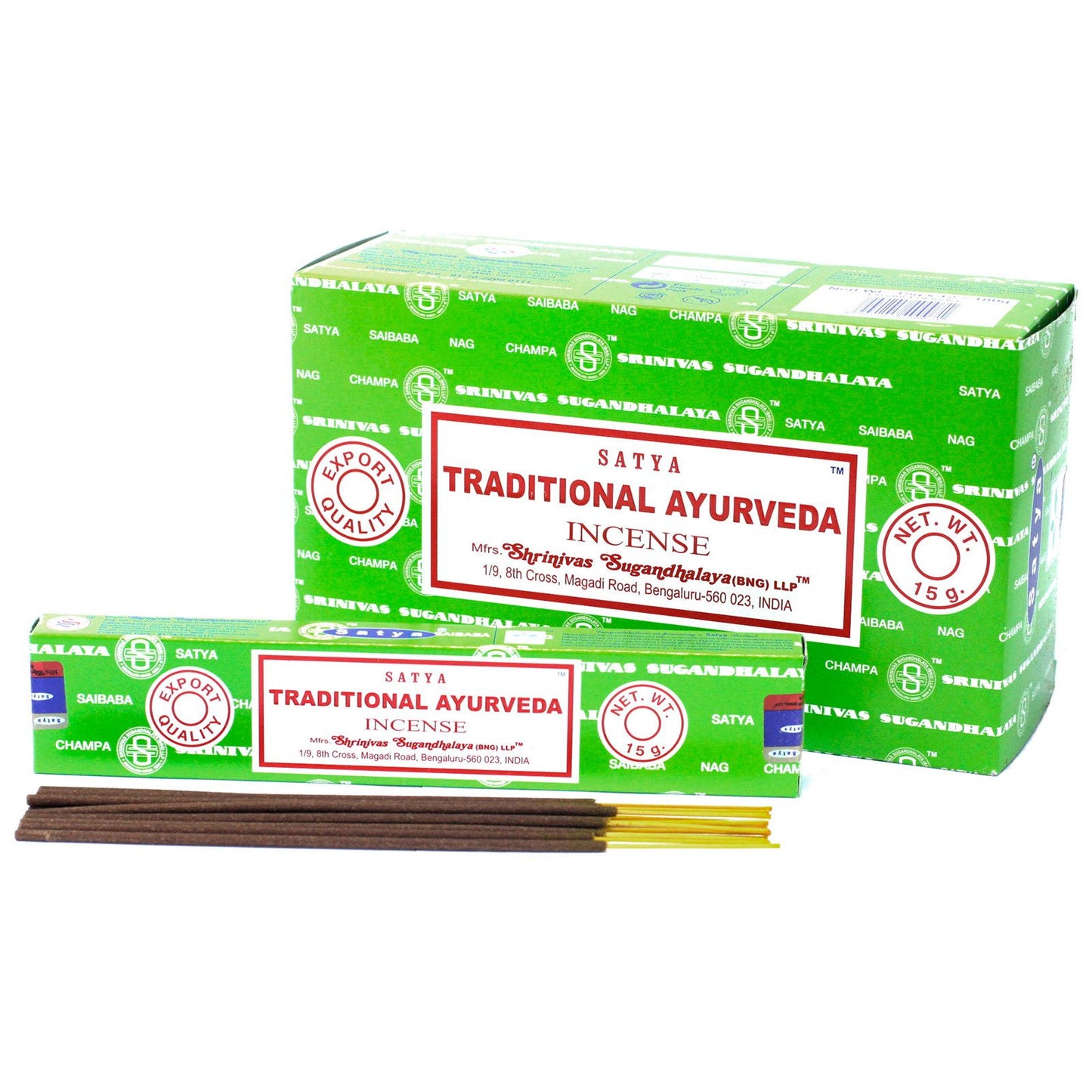 Satya Incense 15gm -Â Tr.Ayurveda