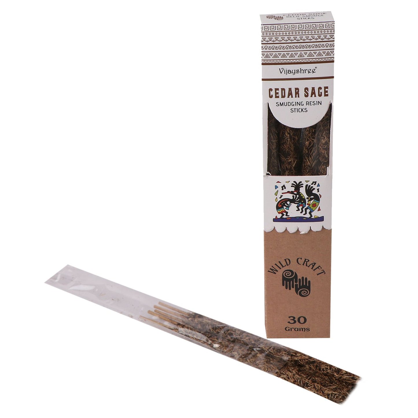 Golden Cedar Sage Smudging Resin Sticks 30g