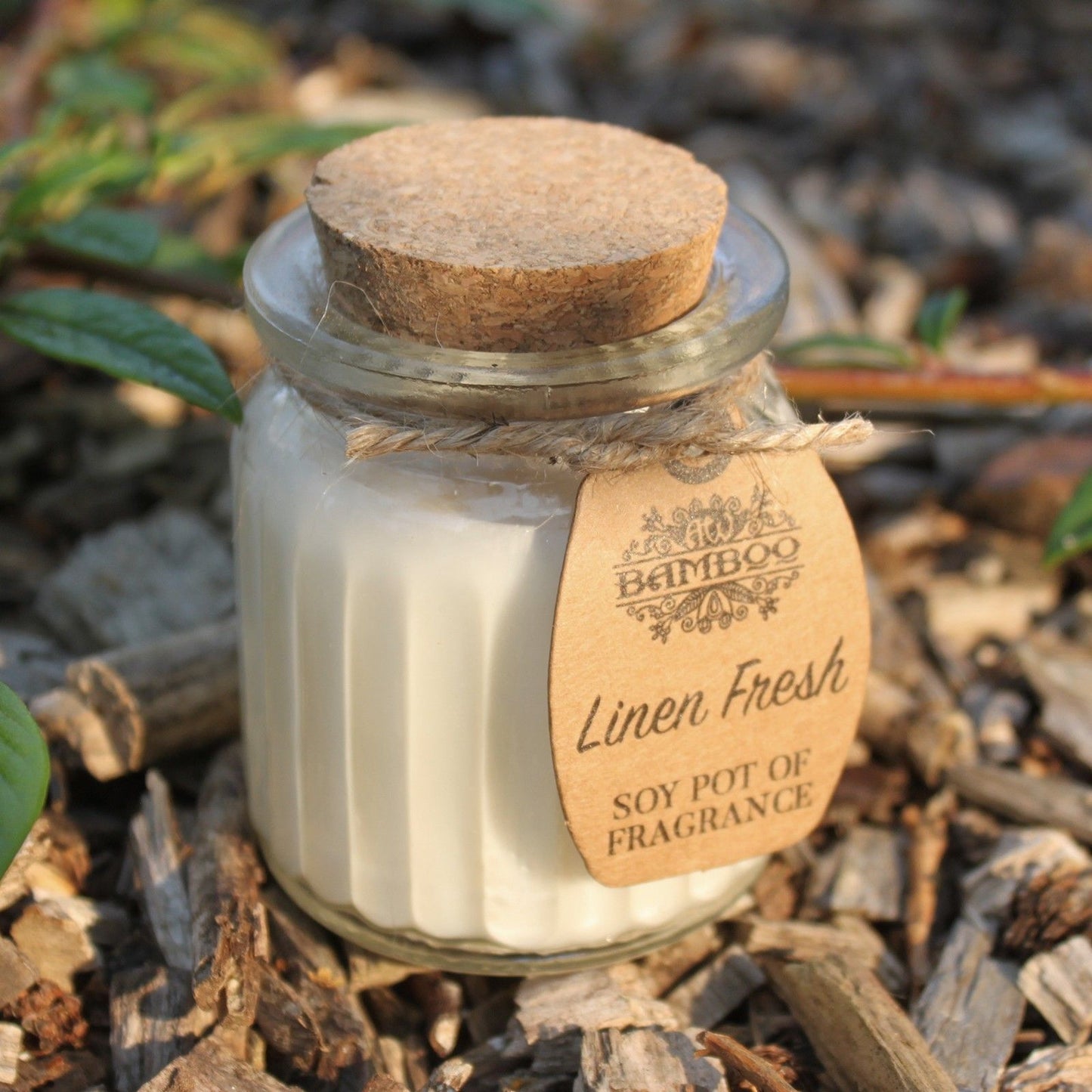 Soy Pot of Fragrance Candles - Linen Fresh