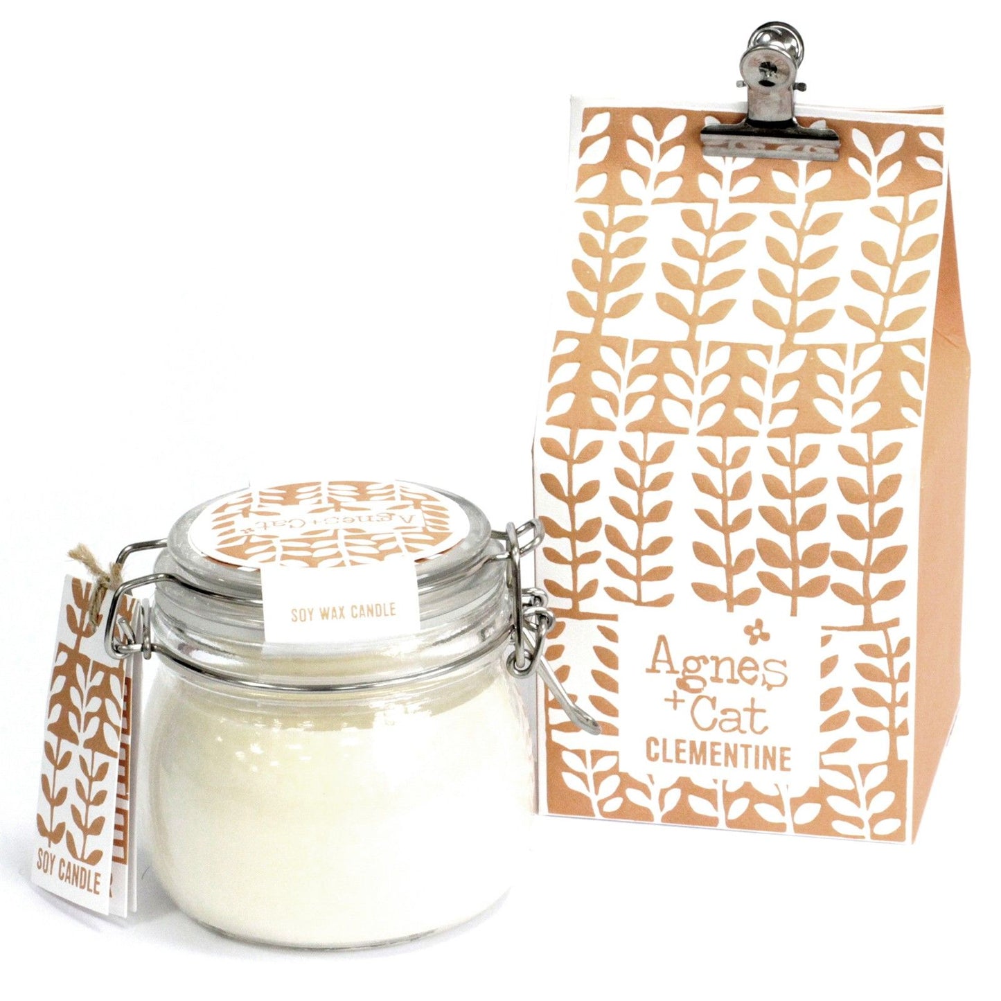 Agnes & Cat Kilner Jar Candle - Clementine