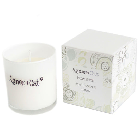 Agnes  & Cat Votive Candle - Provence