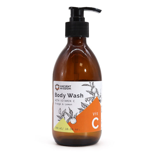 Aromatherapy Body Wash with Vitamin C - Orange & Lemon