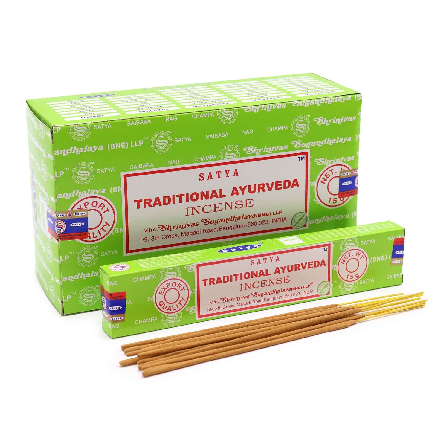 Satya Incense 15gm -Â Tr.Ayurveda