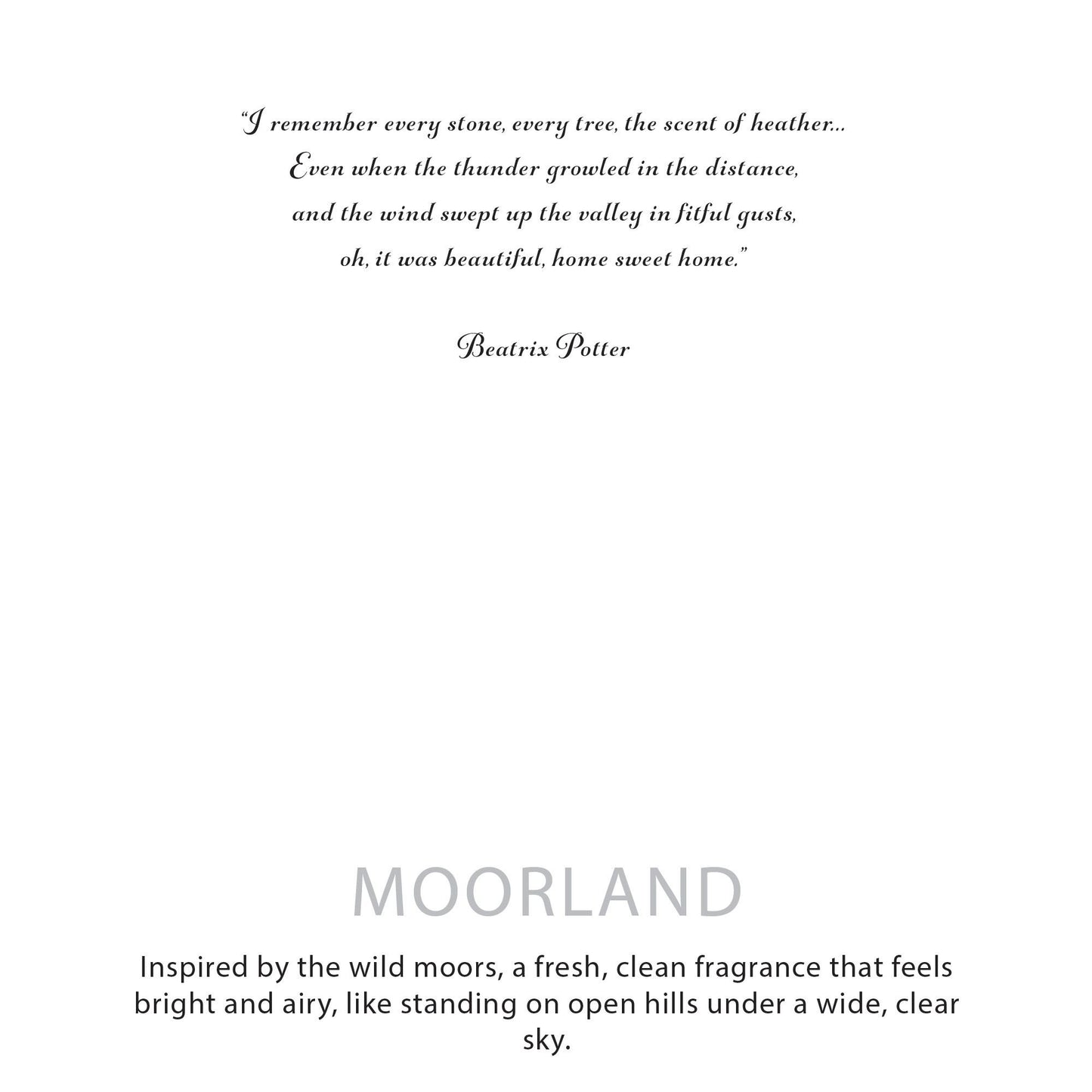 Agnes  & Cat Botanical Soy Wax Candle - Moorland