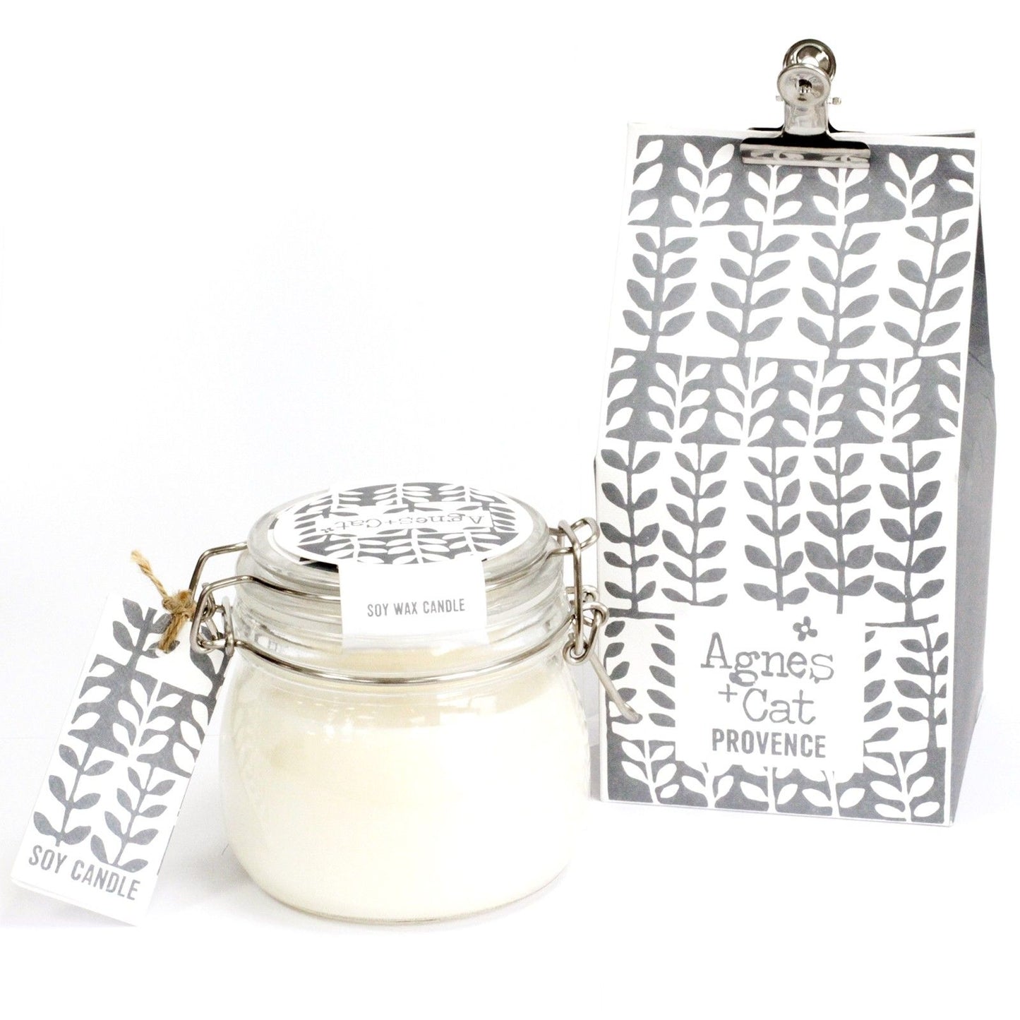 Agnes  & Cat Kilner Jar Candle - Provence