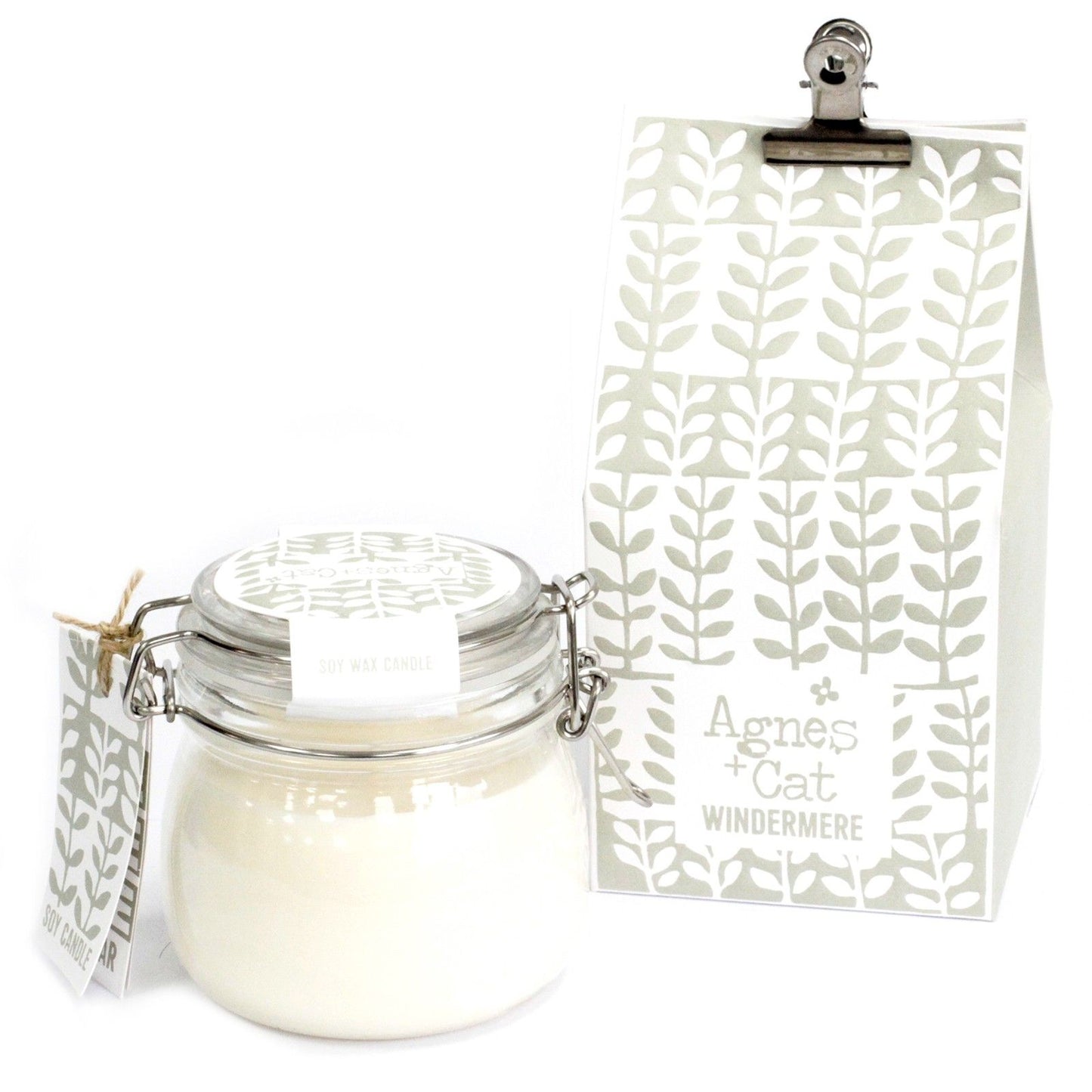 Agnes  & Cat Kilner Jar Candle - Windermere