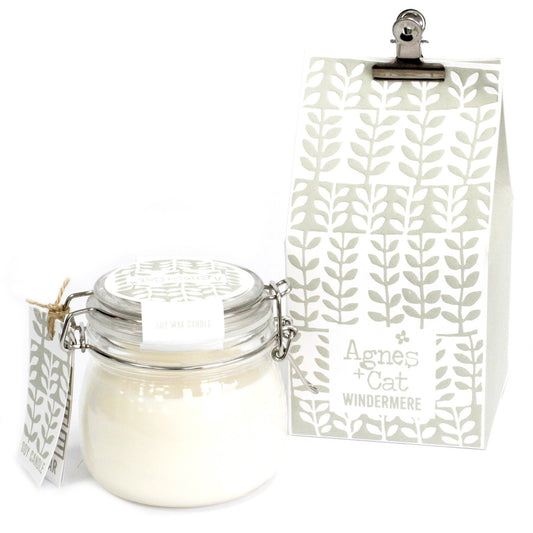 Agnes  & Cat Kilner Jar Candle - Windermere