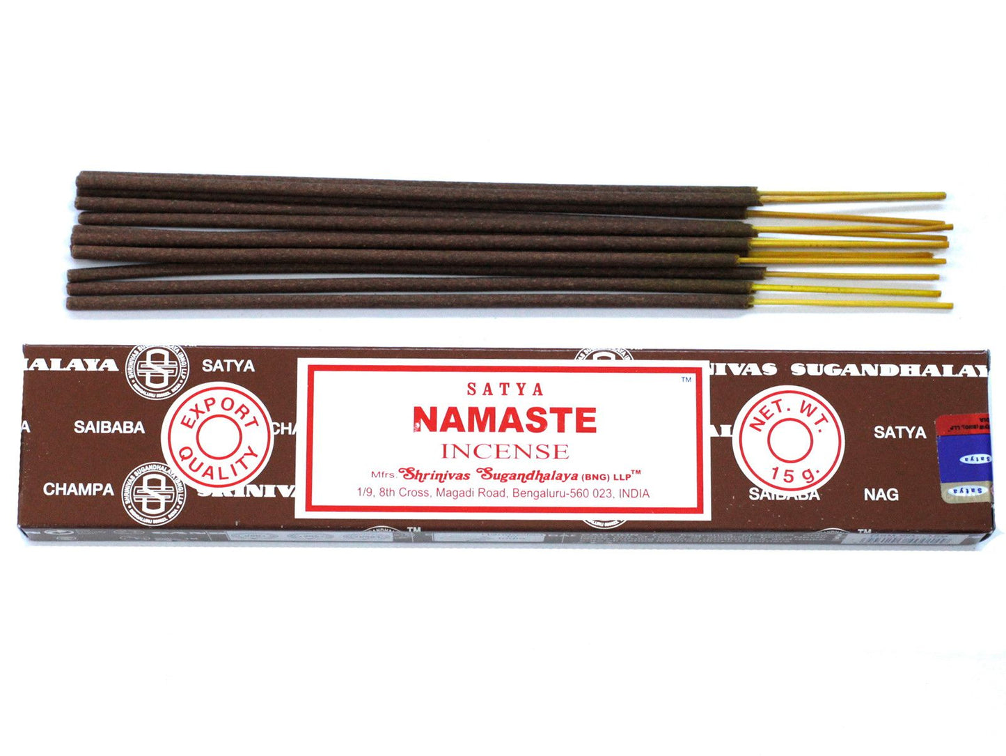 Satya Incense 15gm -Â Namaste