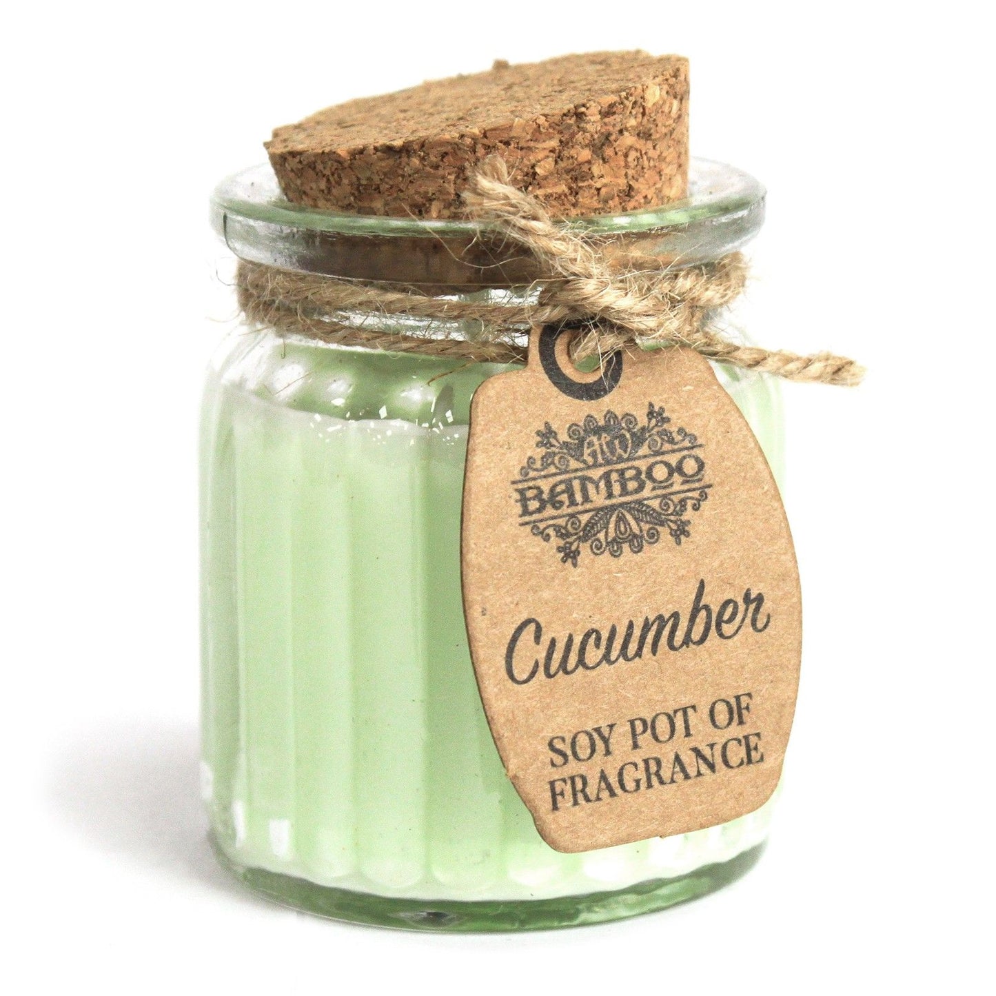 Soy Pot of Fragrance Candles - Cucumber