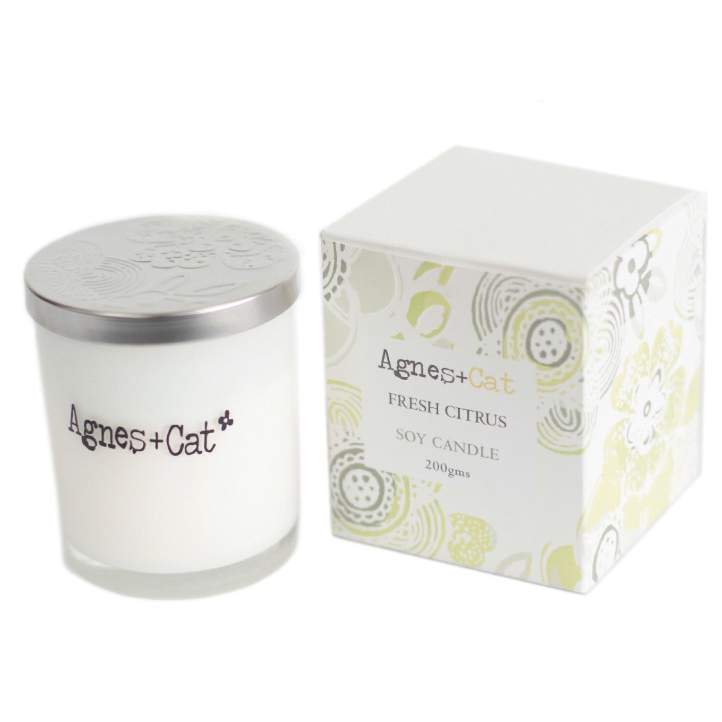 Agnes  & Cat Votive Candle - Fresh Citrus