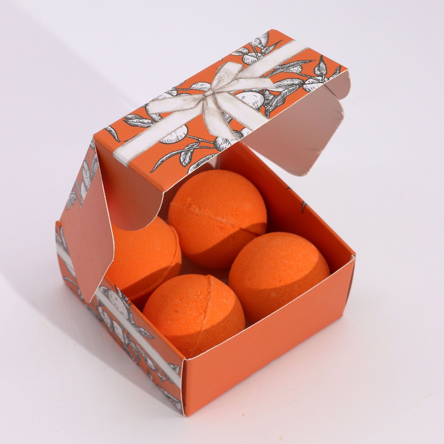 Set of 4 Vitamin C Bath Bombs - Aromatherapy Quartet