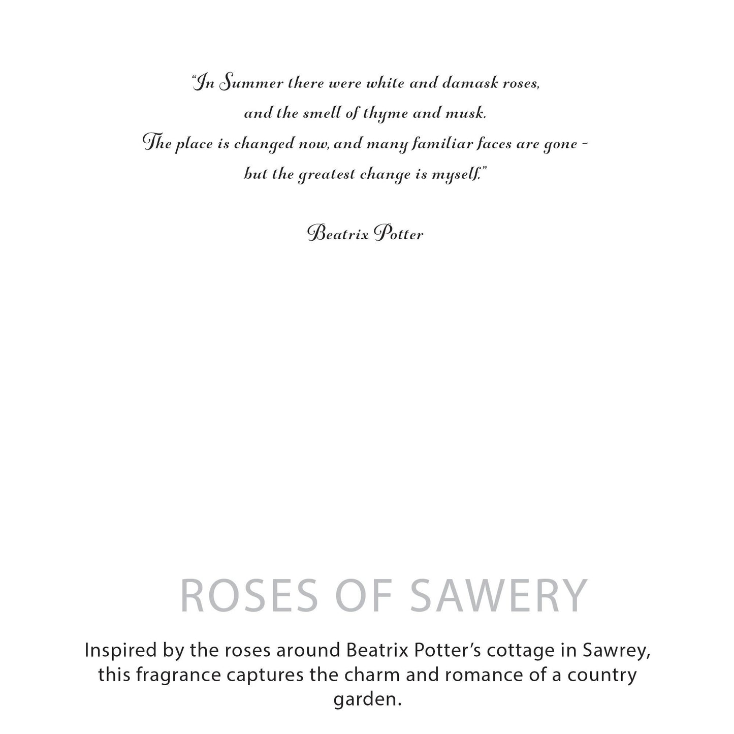 Agnes  & Cat Botanical Soy Wax Candle - Roses of Sawrey