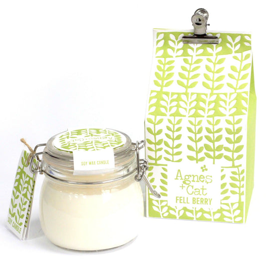 Agnes  & Cat Kilner Jar Candle - Fell Berry