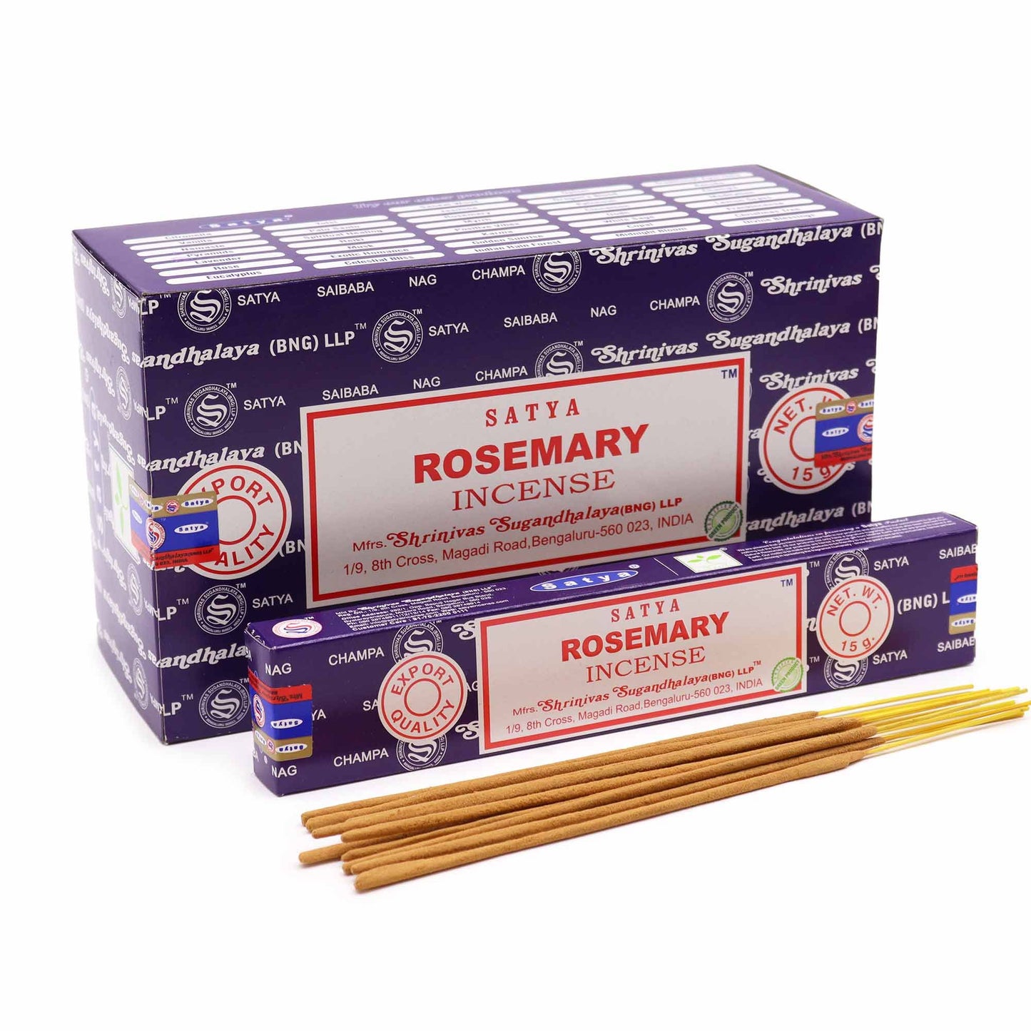 Satya Incense 15gm -Â Rosemary