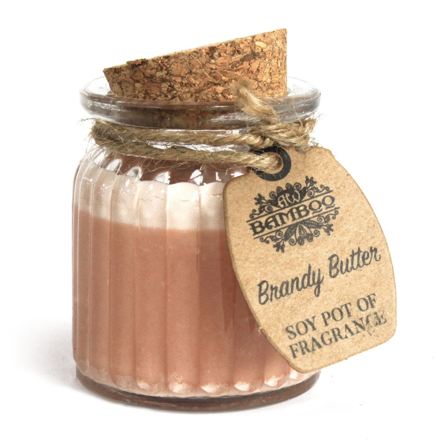 Soy Pot of Fragrance Candles - Brandy Butter