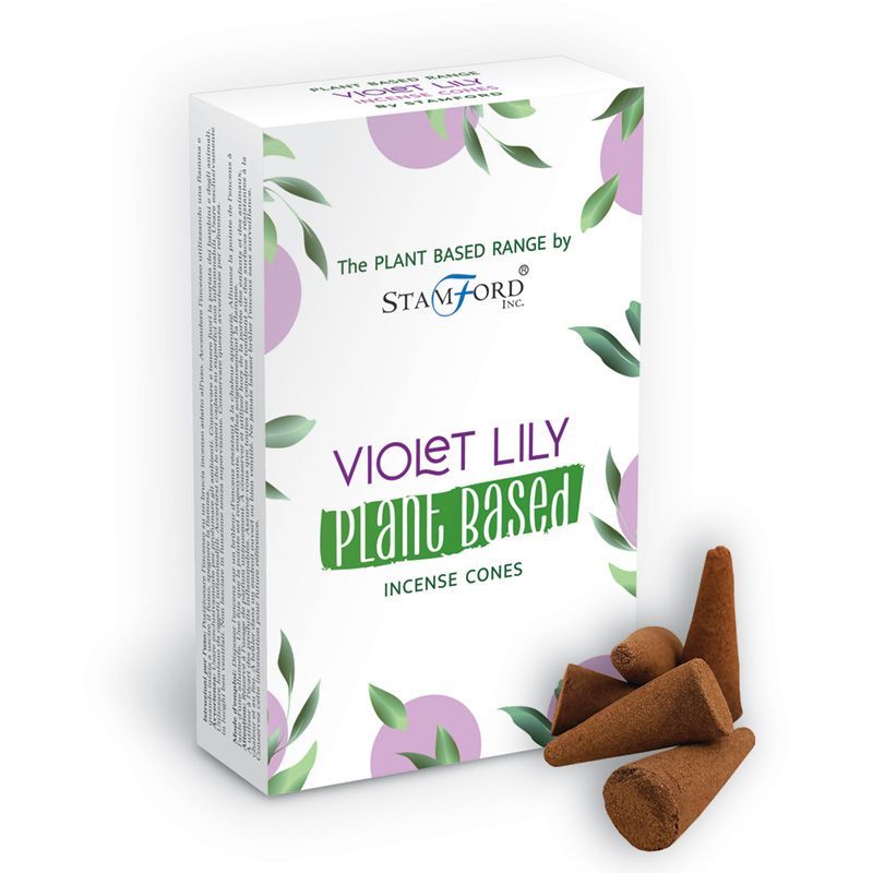 Plant Based Incense Cones - Violet Lily