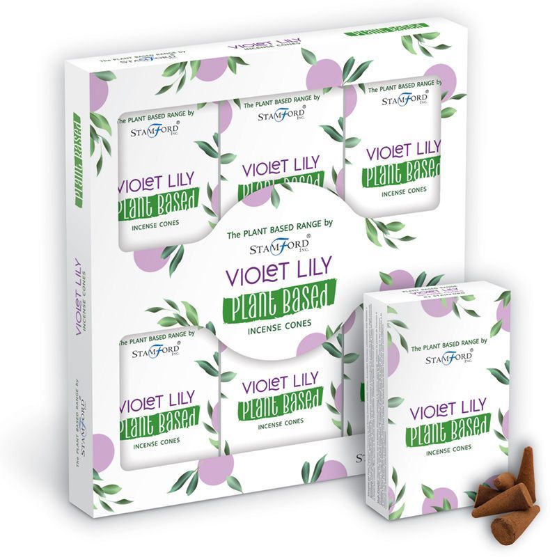 Plant Based Incense Cones - Violet Lily