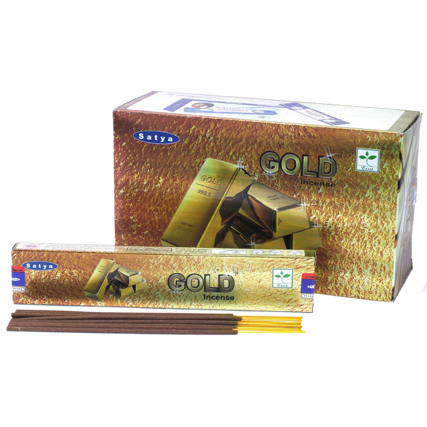 Satya Incense 15gm -Â Gold