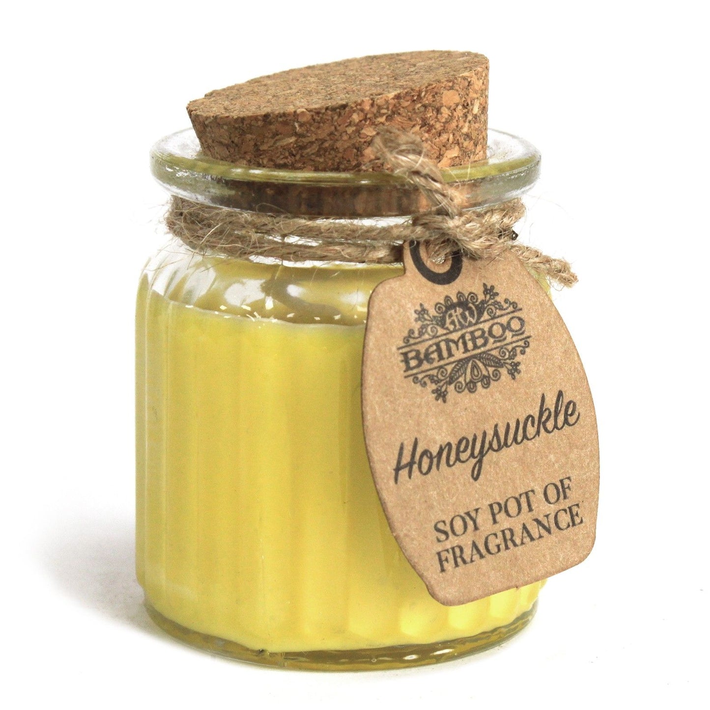 Soy Pot of Fragrance Candles - Honeysuckle