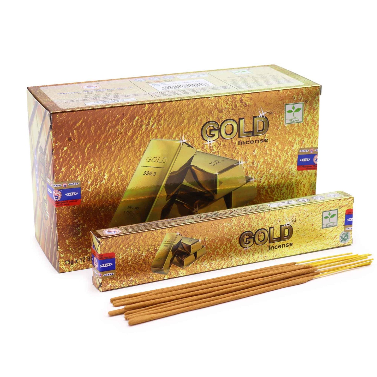 Satya Incense 15gm -Â Gold