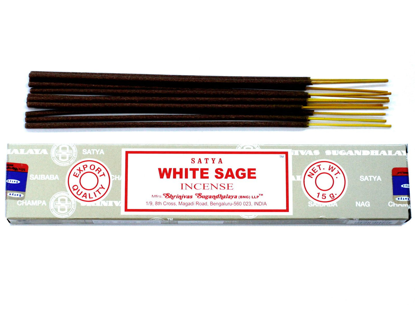 Satya Incense 15gm -Â White Sage
