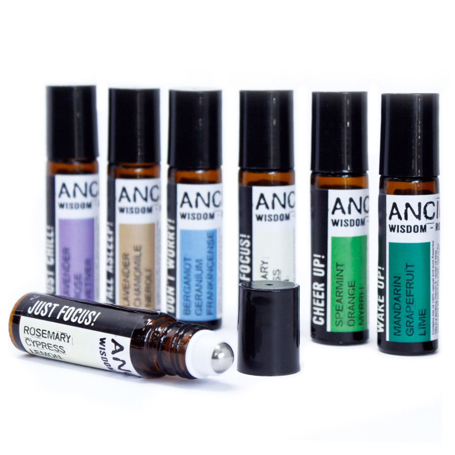 10ml Roll On Essential Oil Blend - Don't Worry!