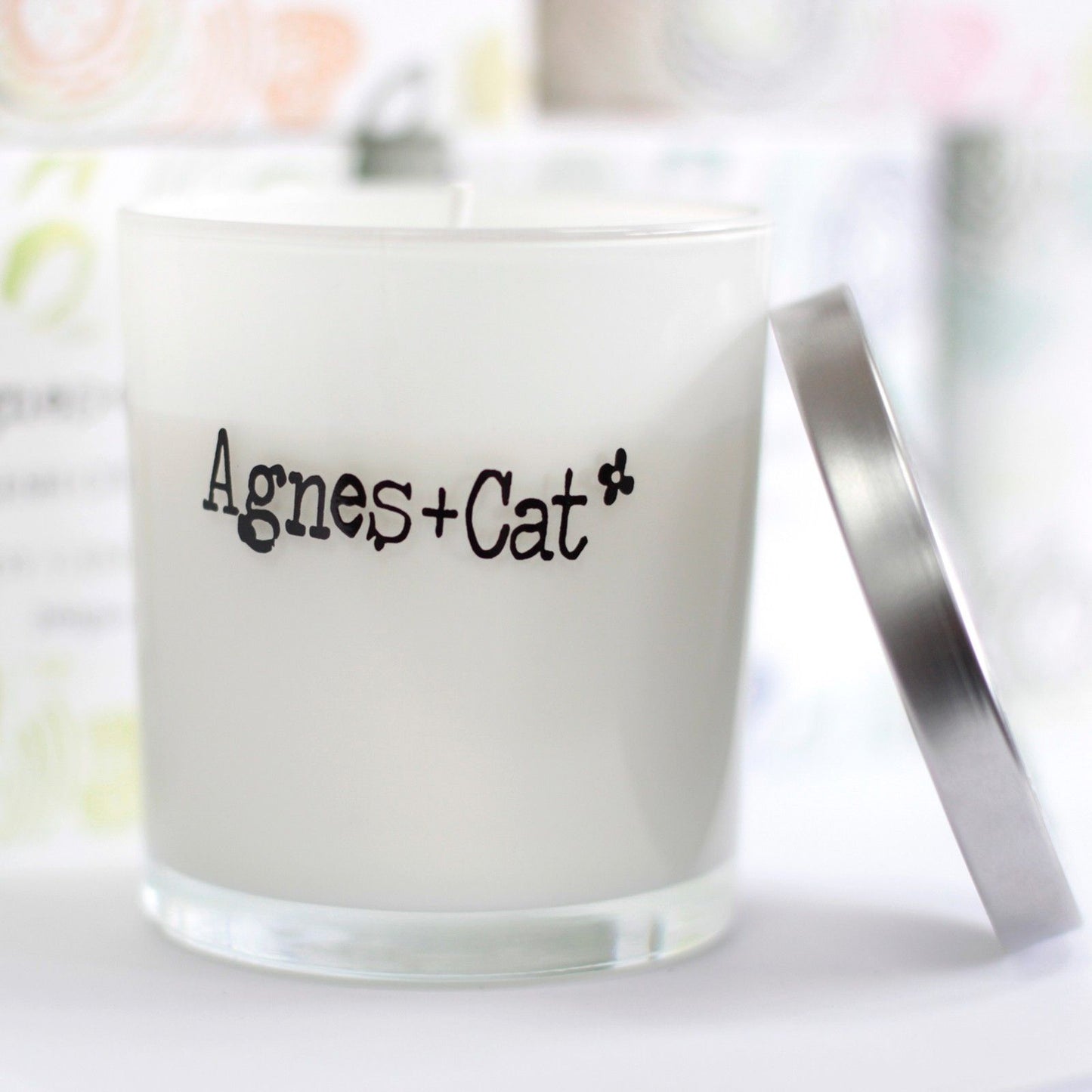 Agnes  & Cat Votive Candle - Japanese Bloom