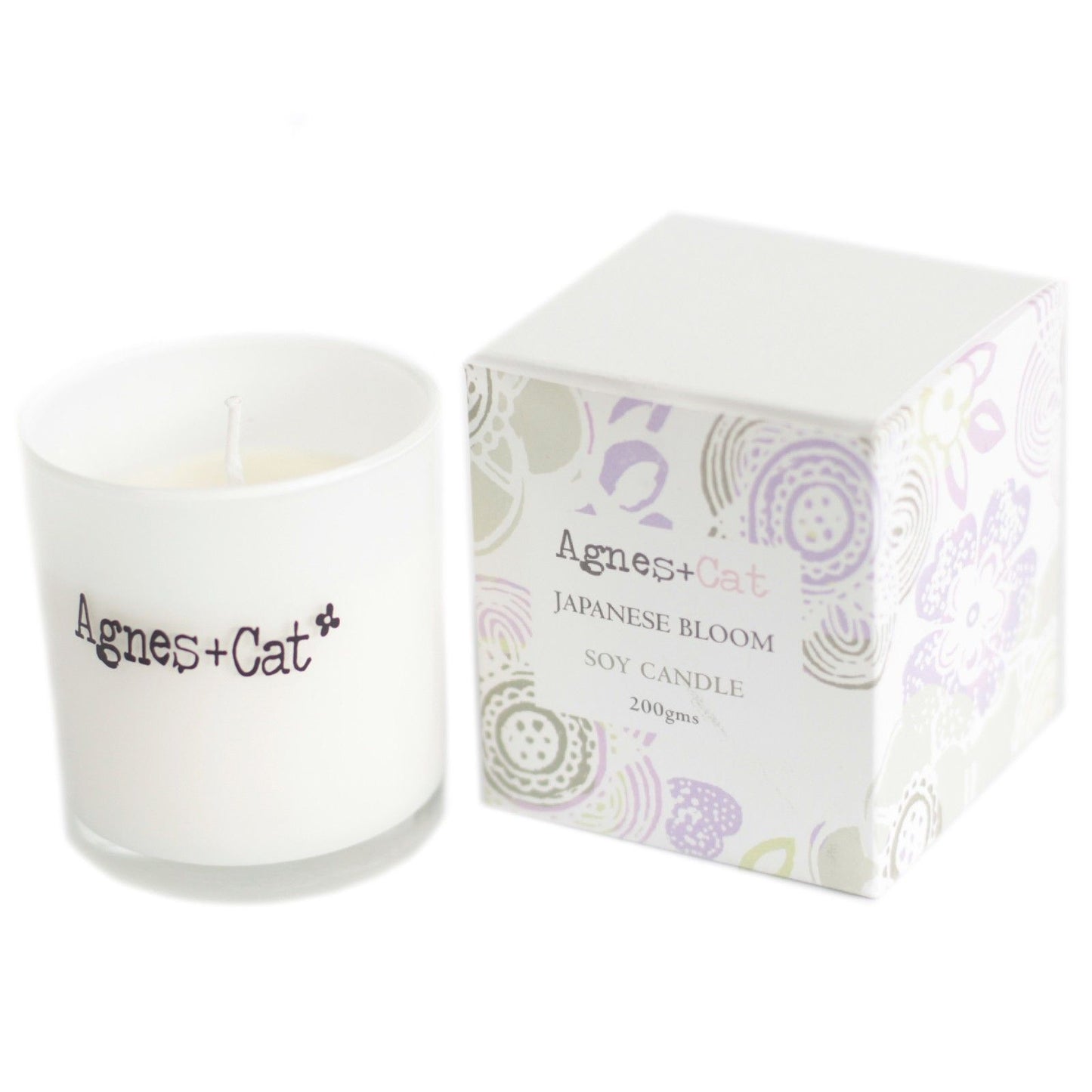 Agnes  & Cat Votive Candle - Japanese Bloom