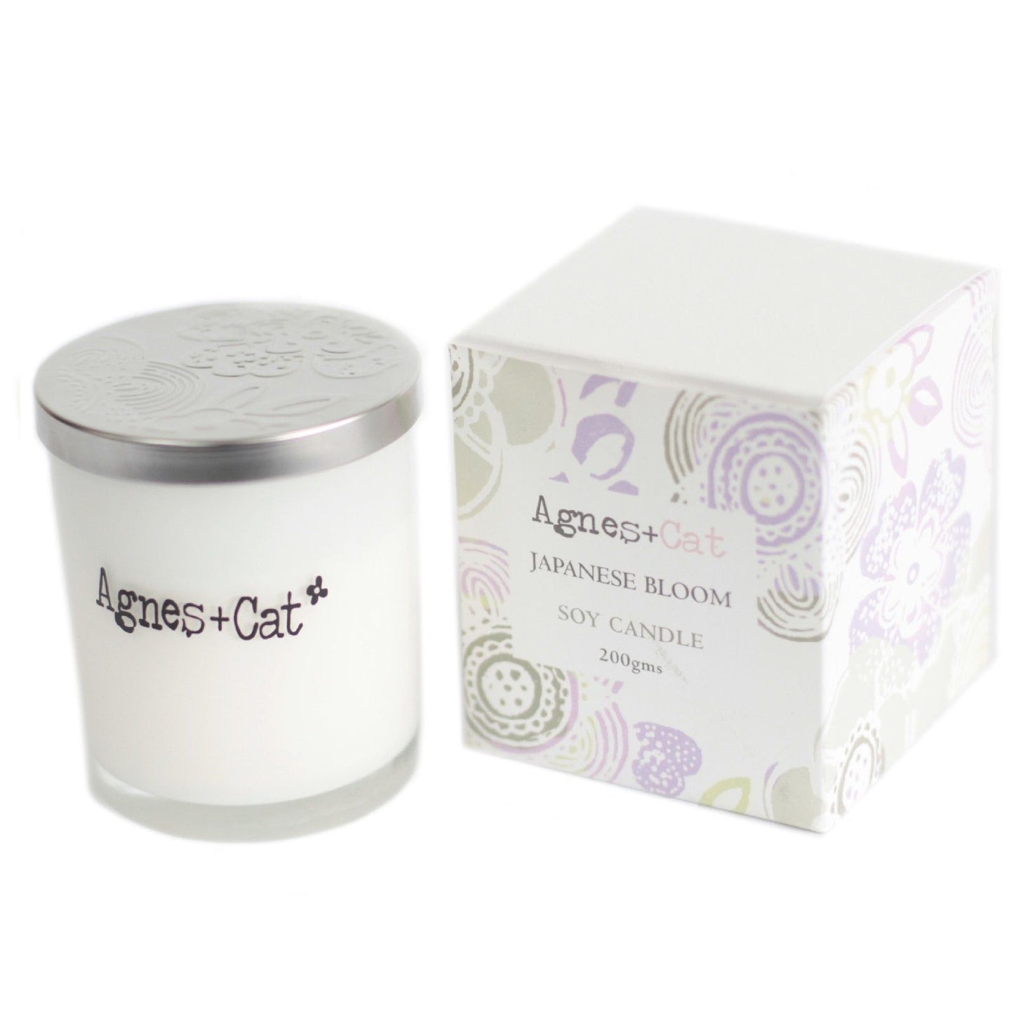 Agnes  & Cat Votive Candle - Japanese Bloom
