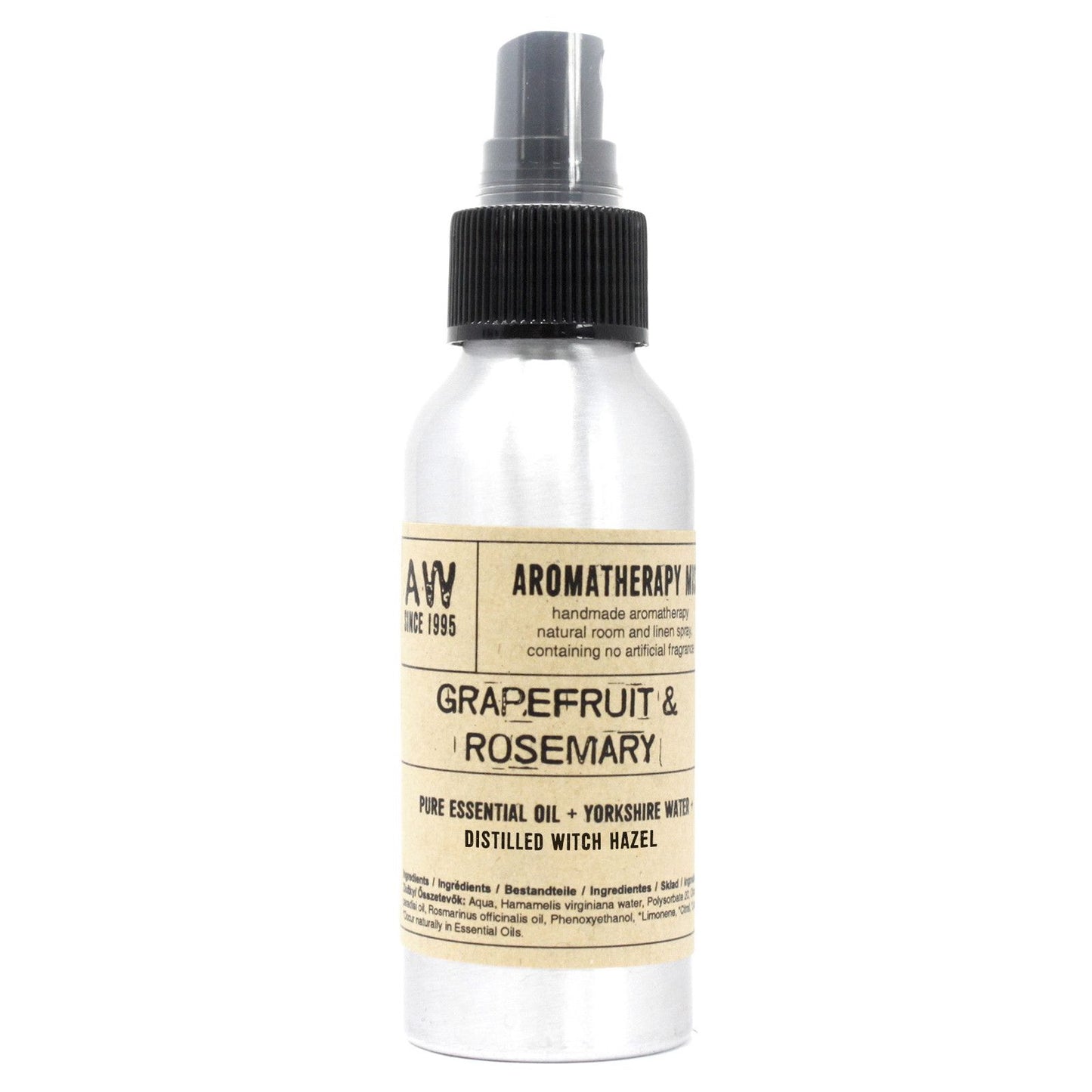 Grapefruit Rosemary Essential Oil Room Mist 100ml