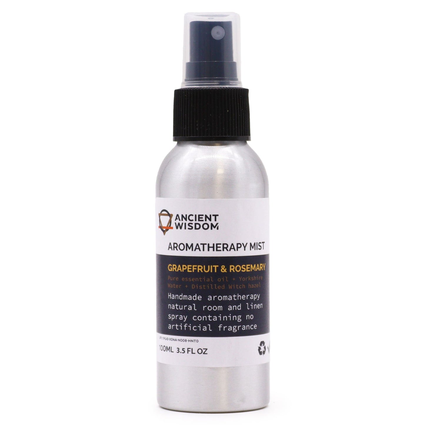 Grapefruit Rosemary Essential Oil Room Mist 100ml