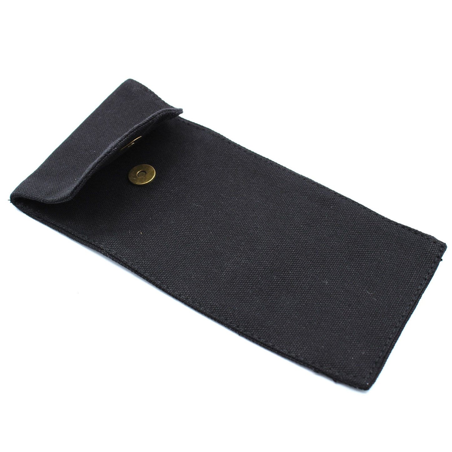 Cotton Pouch for Gemstone Face Rollers  Black (19 cm)