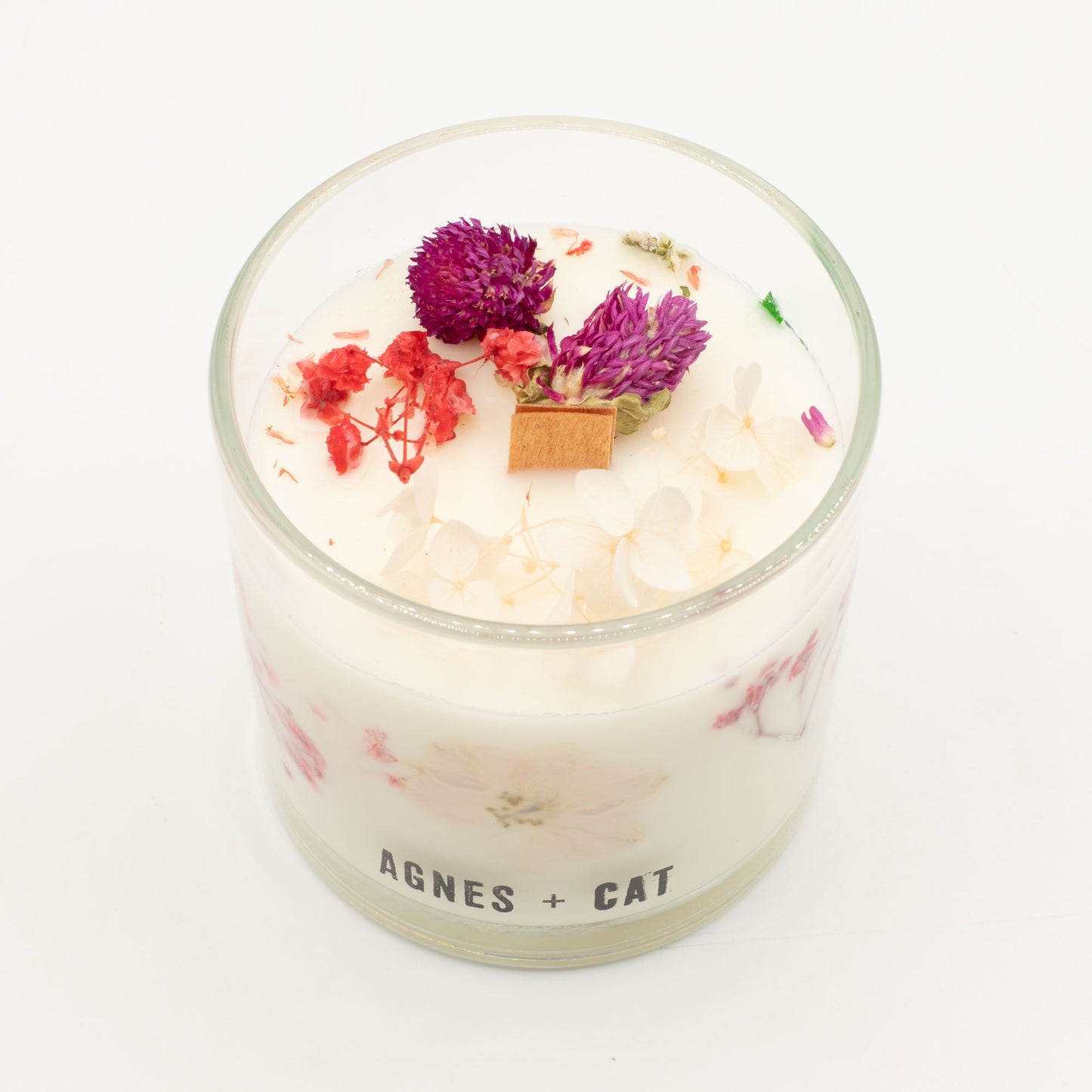 Agnes  & Cat Botanical Soy Wax Candle - Roses of Sawrey