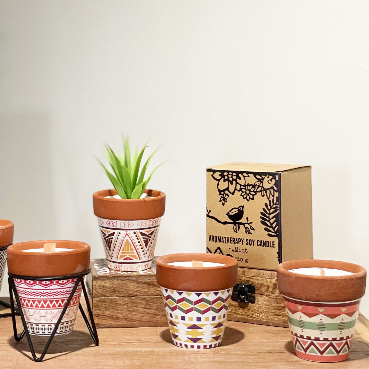 Agnes  & Cat Herb Garden Candles - Clove