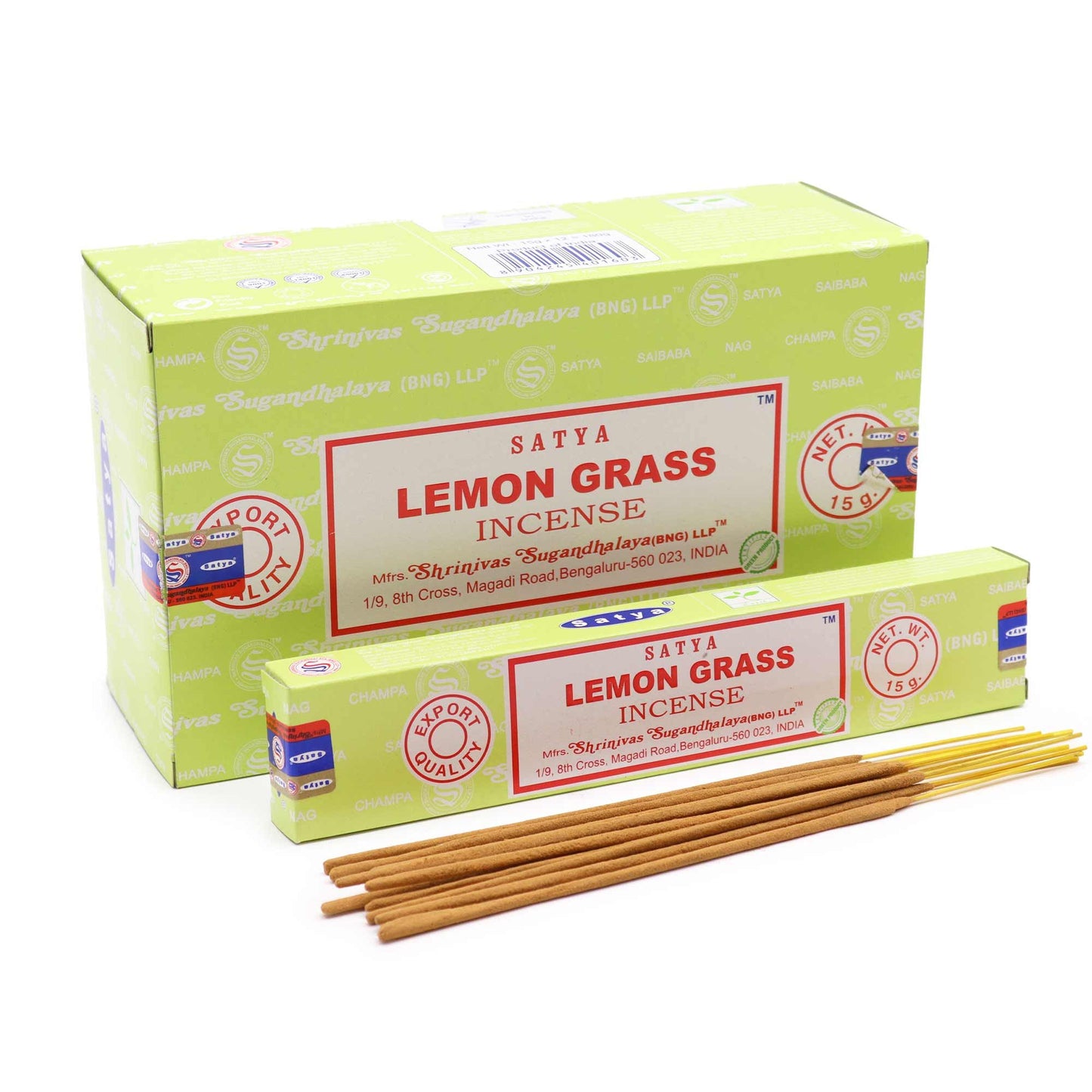 Satya Incense 15gm -Â Lemongrass